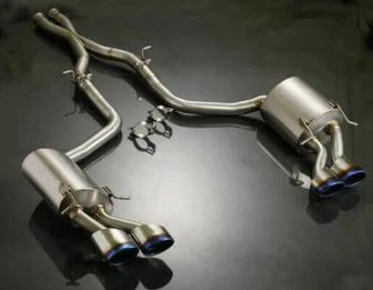 Catback Titaniwm Pur Gr2 Ar gyfer Benz C63 204